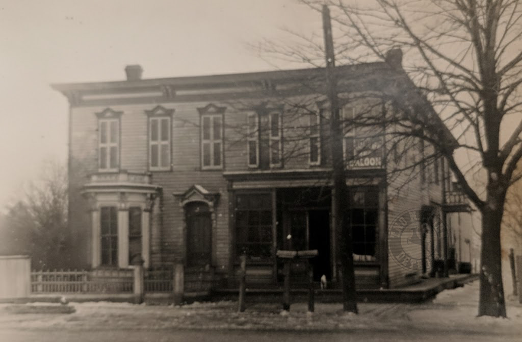 Historic exterior photo of the Two Way Inn building in Detroit